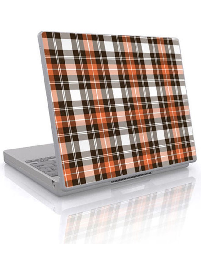 Generic - Copper Plaid Skin Cover For Laptop Universal Fit Multicolour - Image 1