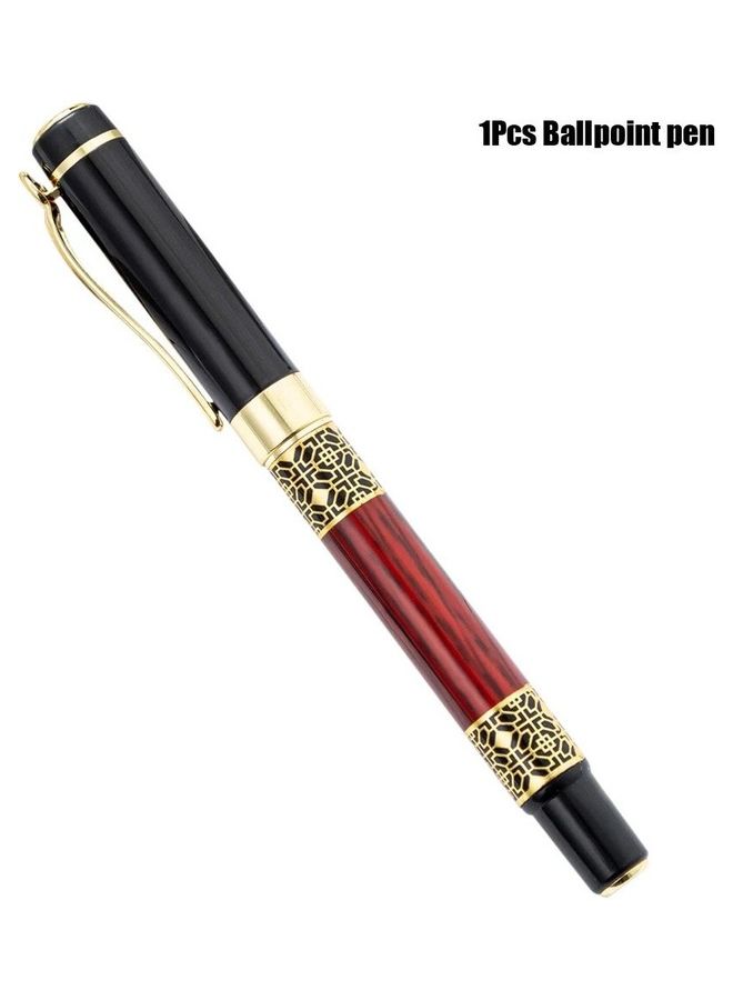 Classic Fountain Pen With Elegant Design Red - Image 1