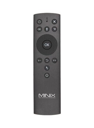 NEO M2 2.4G Motion Air Mouse Remote with Voice Six-Axis Gyroscope Remote for Smart TV Box, PC Black - v1639295393/N52135434A_1