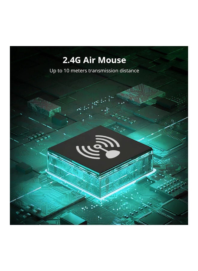 Minix - NEO M2 2.4G Motion Air Mouse Remote with Voice Six-Axis Gyroscope Remote for Smart TV Box, PC Black - Image 1