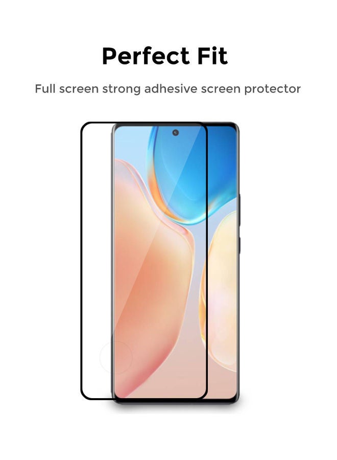 O Ozone Pack of 2 HD Tempered Glass Protector for Xiaomi 11T Black  - Image 2