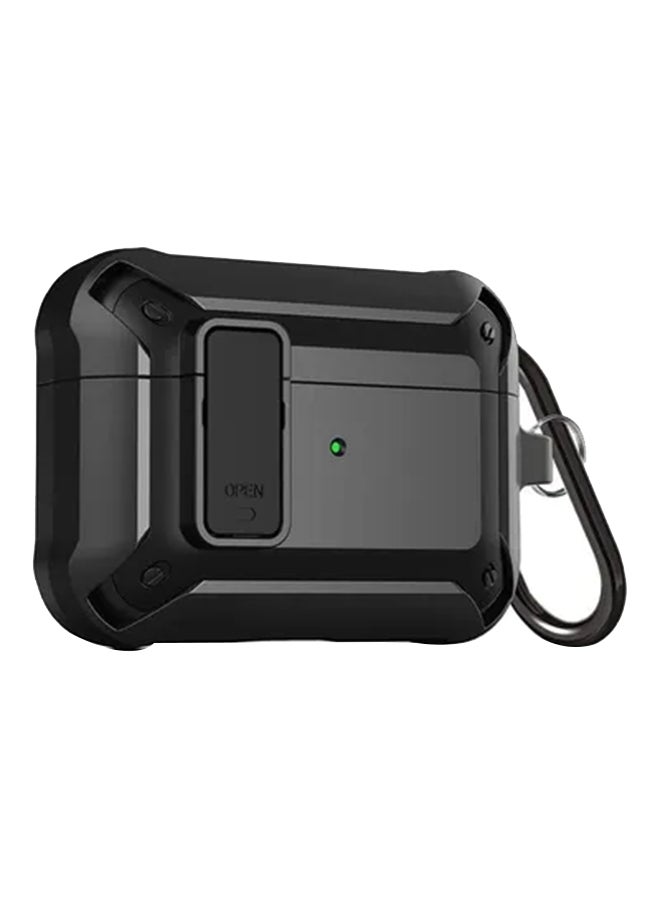 Protective Case Cover For Apple AirPods Pro Black  - Image 1