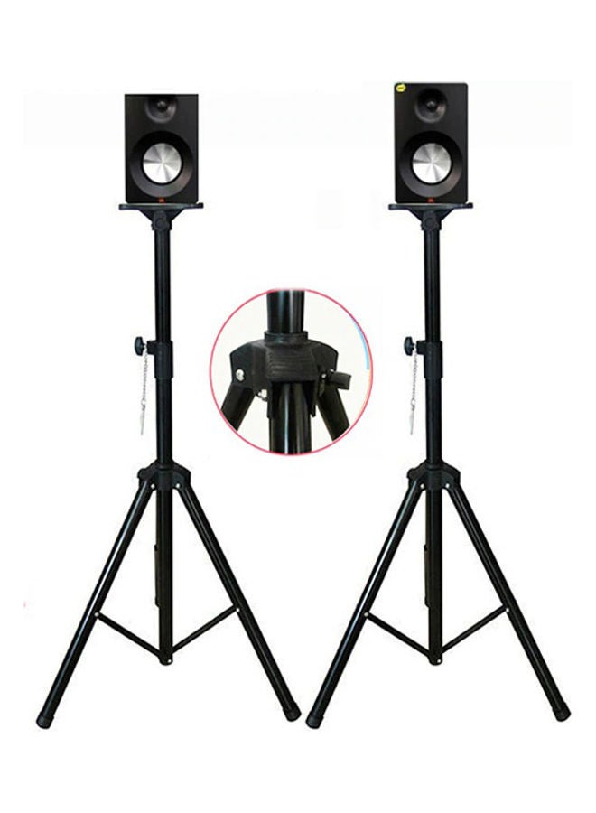 Wownect Pack of 2 Multi-Functional Tripod with Mounting Bracket and Rack Tray Black  - Image 3