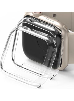 Ringke 2 Piece Premium PC Anti-Scratch Full Edge Rugged Slim Case for Apple Watch Series 7 41mm Clear  - Image 1