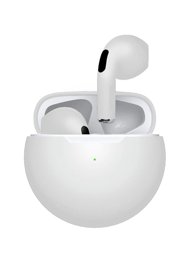 MARGOUN Pair of Wireless Bluetooth Earphones With Charging Case White - Image 1