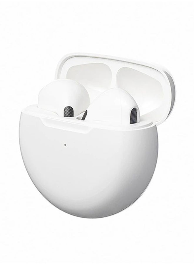 MARGOUN Pair of Wireless Bluetooth Earphones With Charging Case White - Image 3