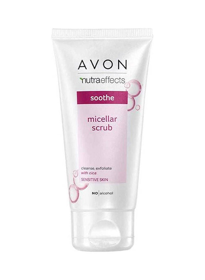 AVON Nutra Effects Soothing Micellar Scrub With Cica For Sensitive Skin Multicolour 150ml 
