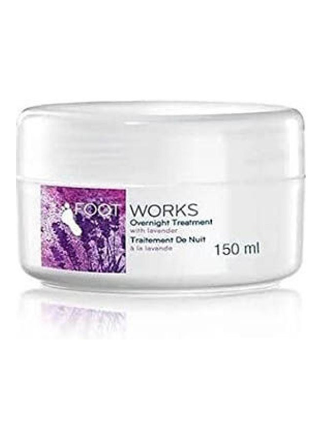 AVON Foot Works Lavender Overnight Cream Multicolour 150ml 