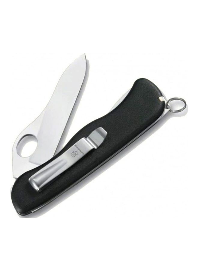 Victorinox Lockblade Knife Sentinel Clip One Hand Non Wavy Black  - Image 5