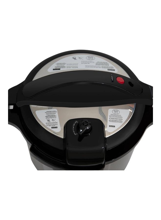 EDISON Electric Pressure Cooker 12.0 L 1200.0 W GT1201-W/SS Black/Silver  - Image 3