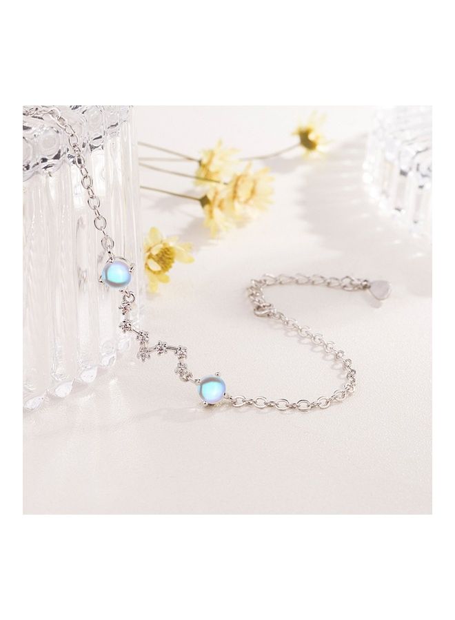 بيرفيي Rhodium Plated Cubic Ziron Stylish Bracelet - Image 2