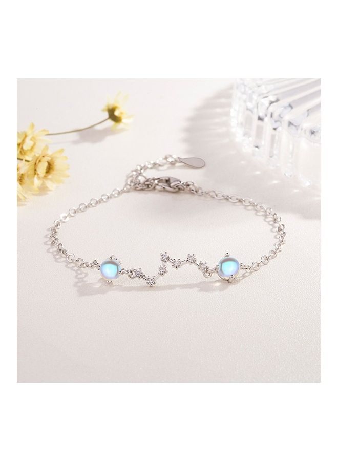 بيرفيي Rhodium Plated Cubic Ziron Stylish Bracelet - Image 5