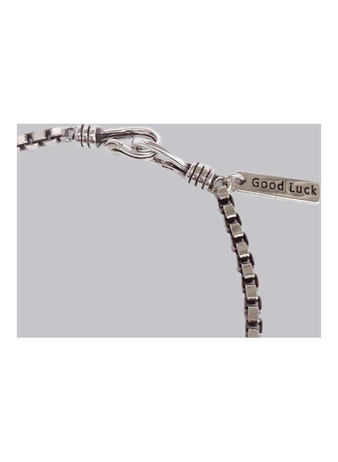 Perfii Rhodium Plated Cubic Ziron Stylish Bracelet - Image 4