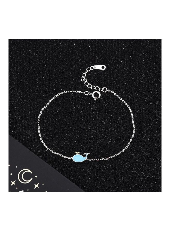 Perfii Rhodium Plated Cubic Ziron Stylish Bracelet - Image 4