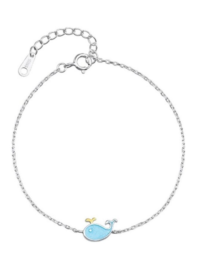 Perfii Rhodium Plated Cubic Ziron Stylish Bracelet - Image 1