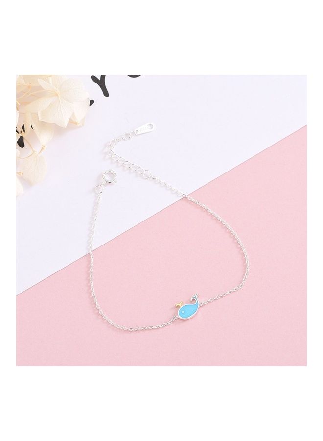 Perfii Rhodium Plated Cubic Ziron Stylish Bracelet - Image 5