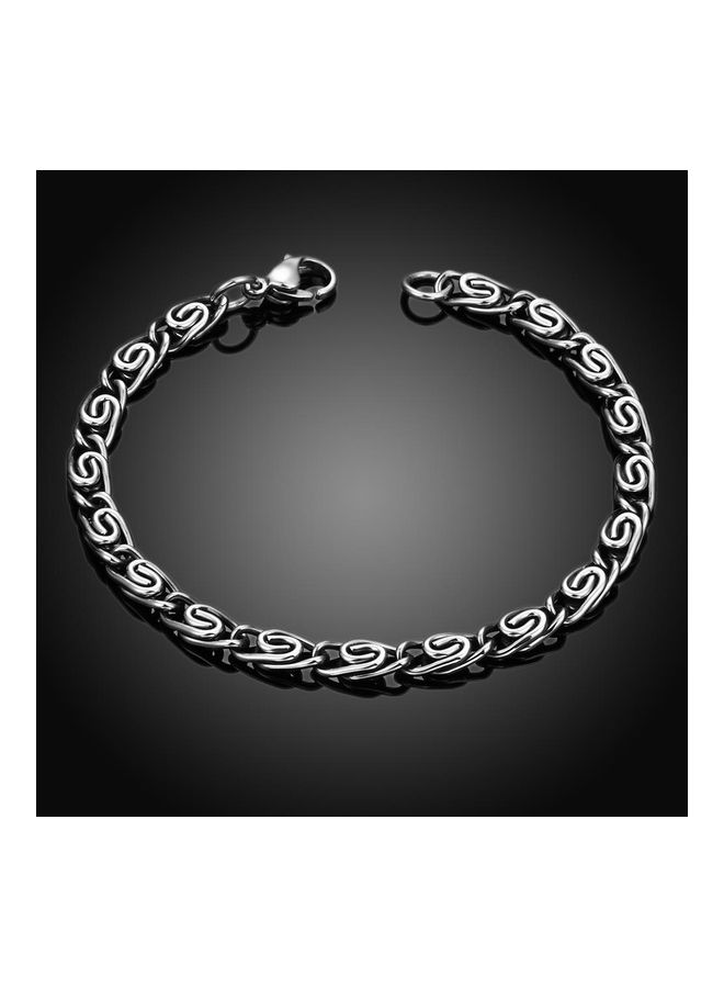 بيرفيي - Rhodium Plated Cubic Ziron Stylish Bracelet - Image 1