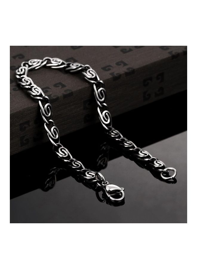 بيرفيي - Rhodium Plated Cubic Ziron Stylish Bracelet - Image 1
