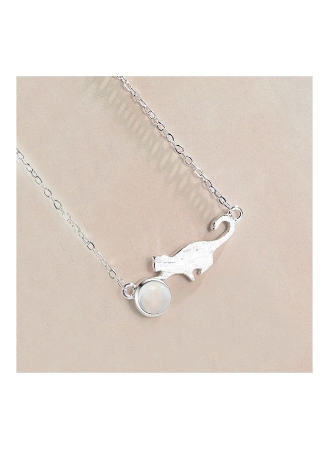 Perfii Rhodium Plated Cubic Ziron Stylish Bracelet - Image 4