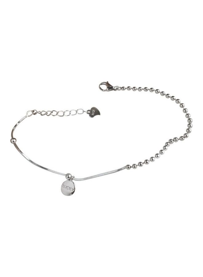 Perfii Rhodium Plated Cubic Ziron Stylish Bracelet - Image 1
