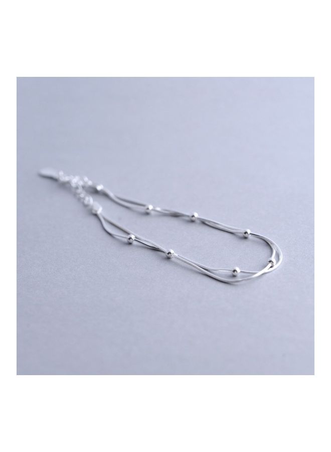 بيرفيي Rhodium Plated Cubic Ziron Stylish Bracelet - Image 5