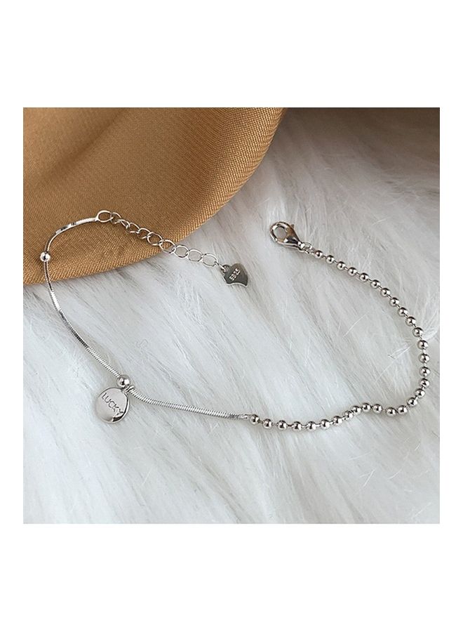 Perfii Rhodium Plated Cubic Ziron Stylish Bracelet - Image 3