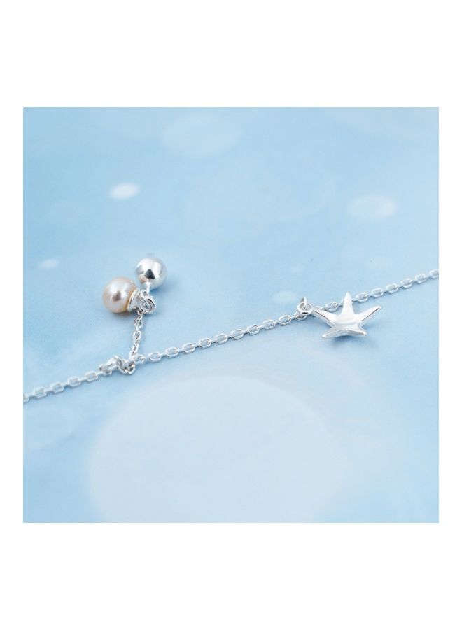 Perfii Rhodium Plated Cubic Ziron Stylish Bracelet - Image 2