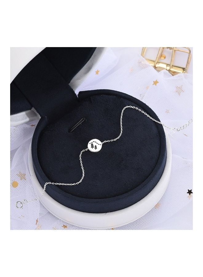 بيرفيي Rhodium Plated Cubic Ziron Stylish Bracelet - Image 3