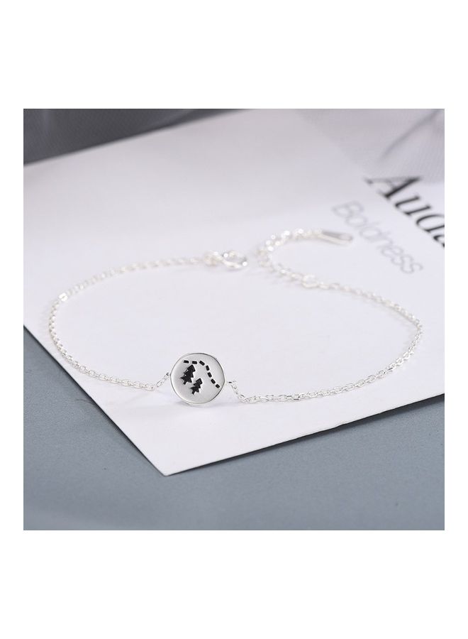 بيرفيي Rhodium Plated Cubic Ziron Stylish Bracelet - Image 4