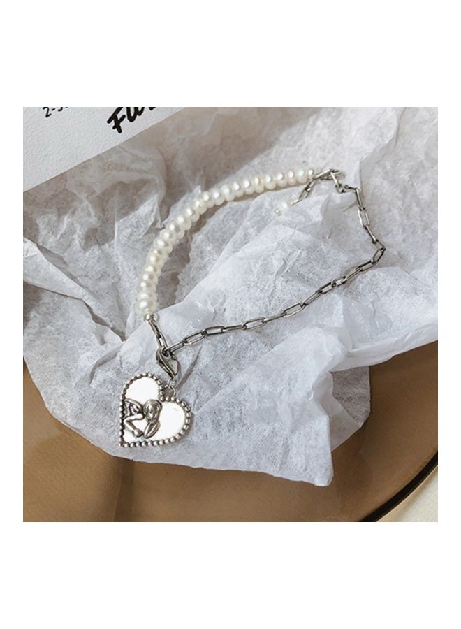 بيرفيي Rhodium Plated Cubic Ziron Stylish Bracelet  - Image 4