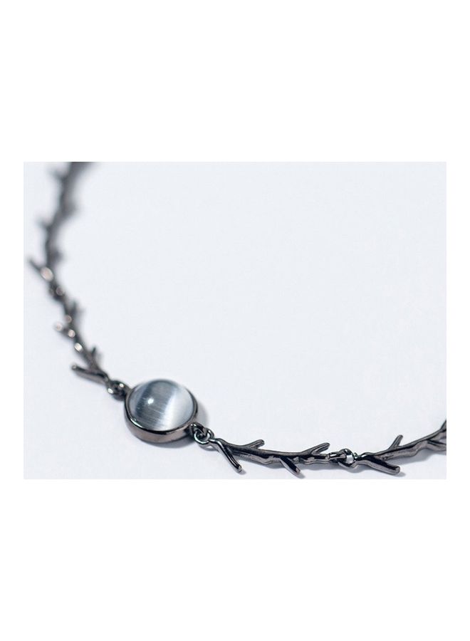 Perfii Rhodium Plated Cubic Ziron Stylish Bracelet - Image 2