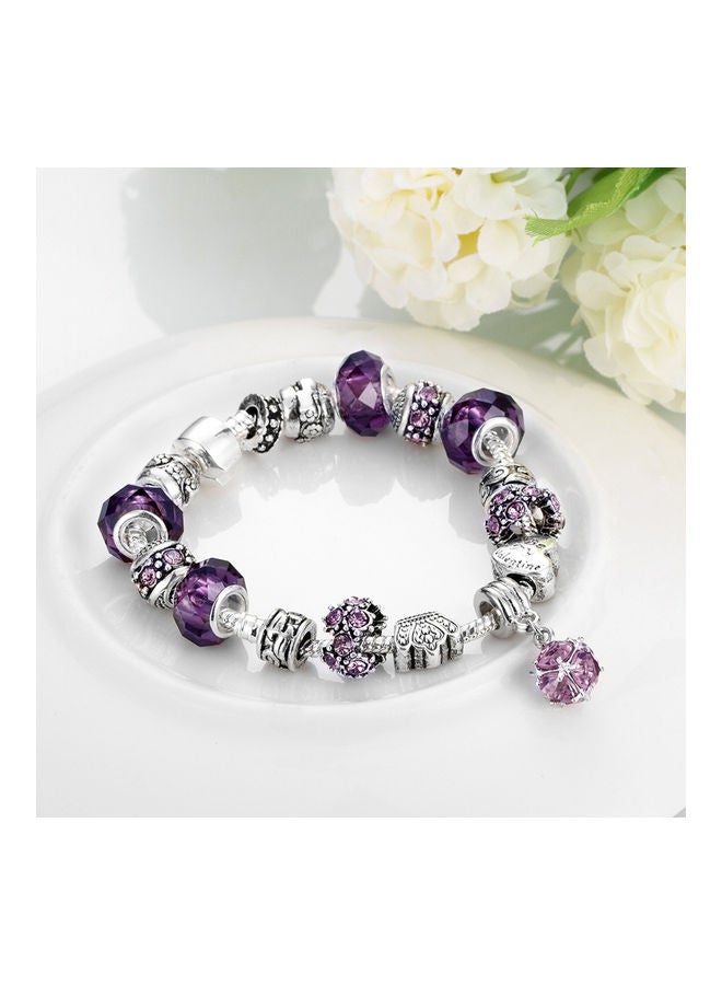 بيرفيي سوار أنيق من الزرون المكعب المطلي بالروديوم - Image 4