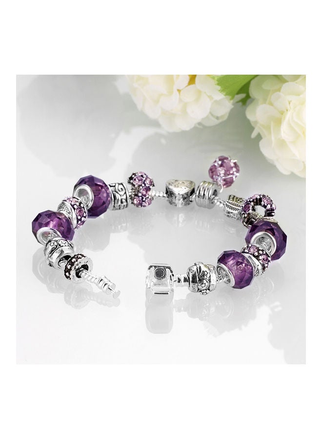 بيرفيي سوار أنيق من الزرون المكعب المطلي بالروديوم - Image 5