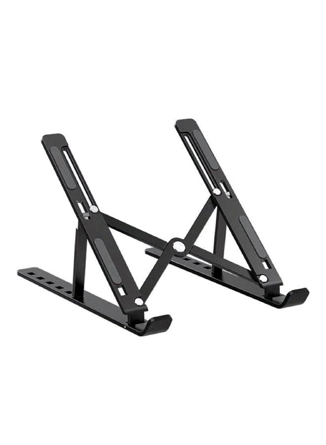 Portable Aluminium Alloy Laptop Stand Black  - Image 1