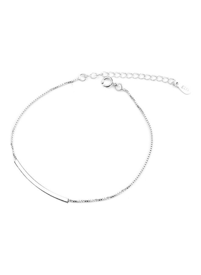 Perfii Rhodium Plated Cubic Ziron Stylish Bracelet - Image 1