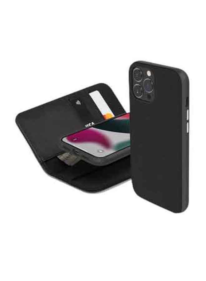 Moshi - IPhone 13 Pro Max case with detachable wallet Jet Black - Image 1