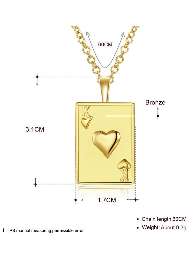 بيرفيي قلادة مزينة بحجر زيرون مطلية بالروديوم - Image 2