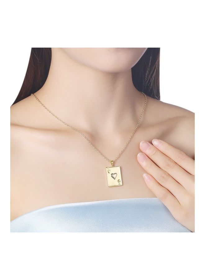 بيرفيي قلادة مزينة بحجر زيرون مطلية بالروديوم - Image 3