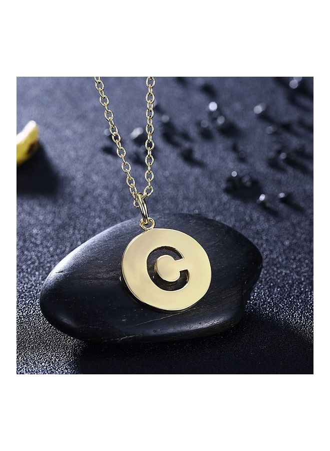 Perfii Rhodium Plated Ziron Studded Pendant Necklace - Image 4