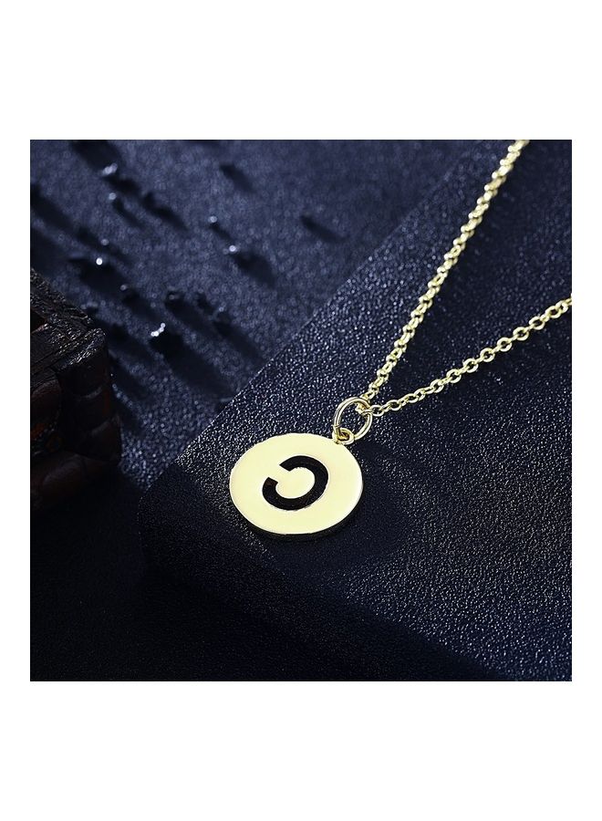 Perfii Rhodium Plated Ziron Studded Pendant Necklace - Image 5