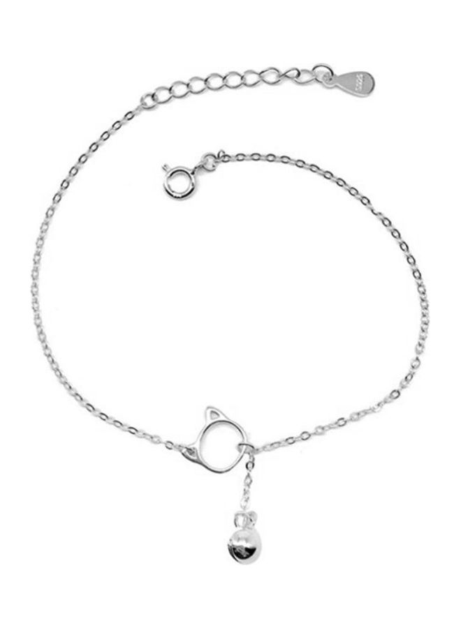 Perfii Rhodium Plated Cubic Ziron Stylish Bracelet - Image 1