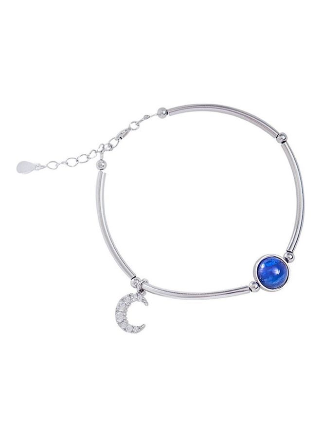 بيرفيي سوار أنيق مطلي بالروديوم من الزركون المكعب - Image 1