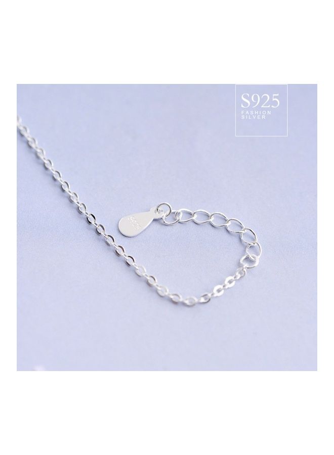 Perfii Rhodium Plated Cubic Ziron Stylish Bracelet - Image 3