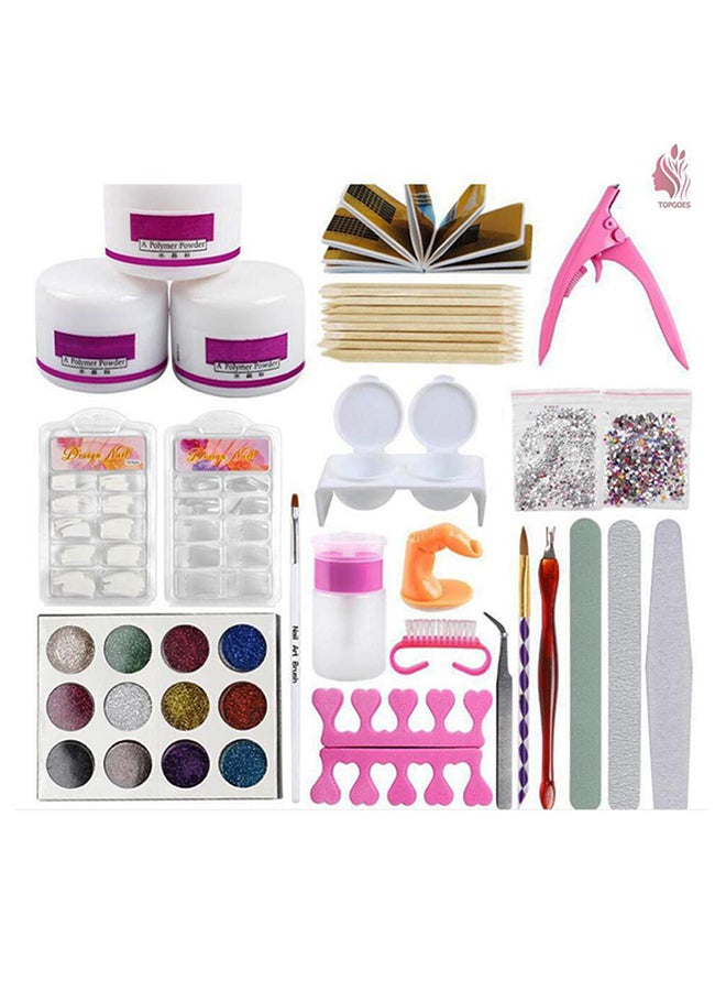 Professional Nail Extension Kit Multicolour