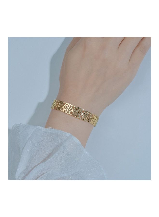 بيرفيي Rhodium Plated Cubic Ziron Stylish Bracelet - Image 4