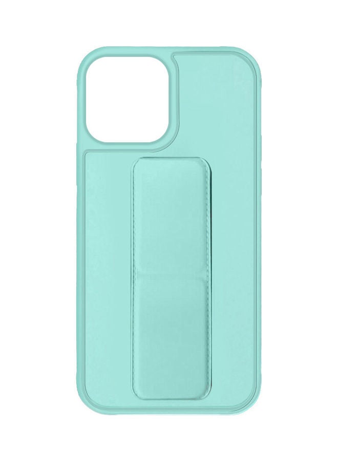 MARGOUN - Protective Case Cover With Finger Grip Stand For iPhone 13 Pro Turquoise - Image 1