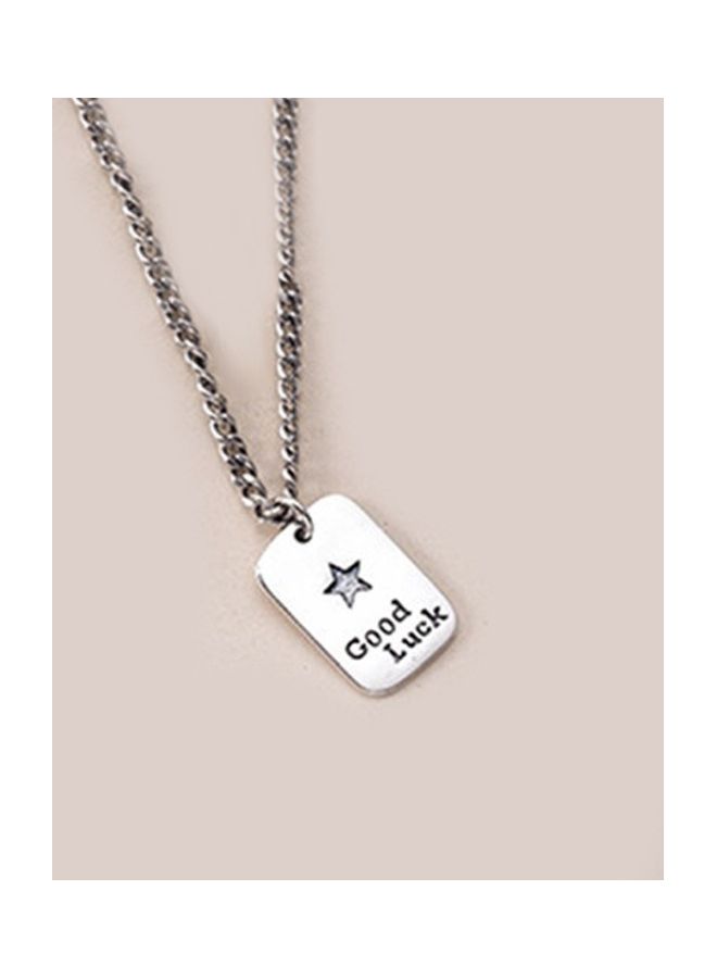 بيرفيي قلادة مطلية بالروديوم ومرصعة بالزركون - Image 3