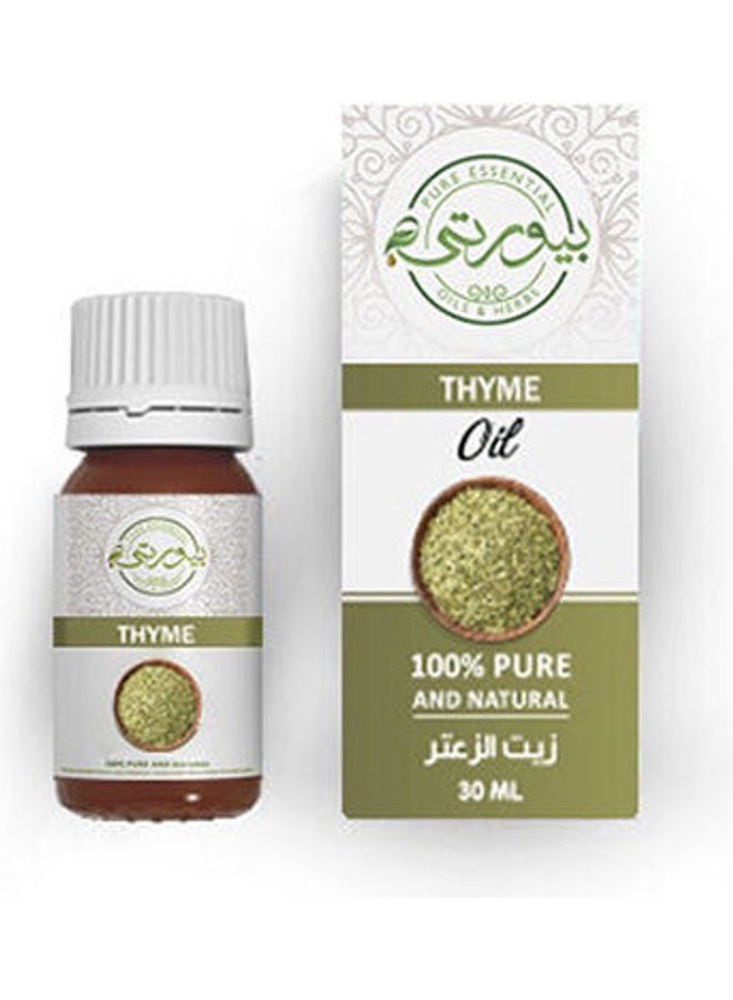 Purity Thyme Oil Skin Multicolour 30ml 