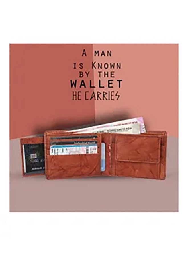 ماونت هود محفظة من الجلد الطبيعي طراز TCFTWLFL-ABTN1 بني - Image 3