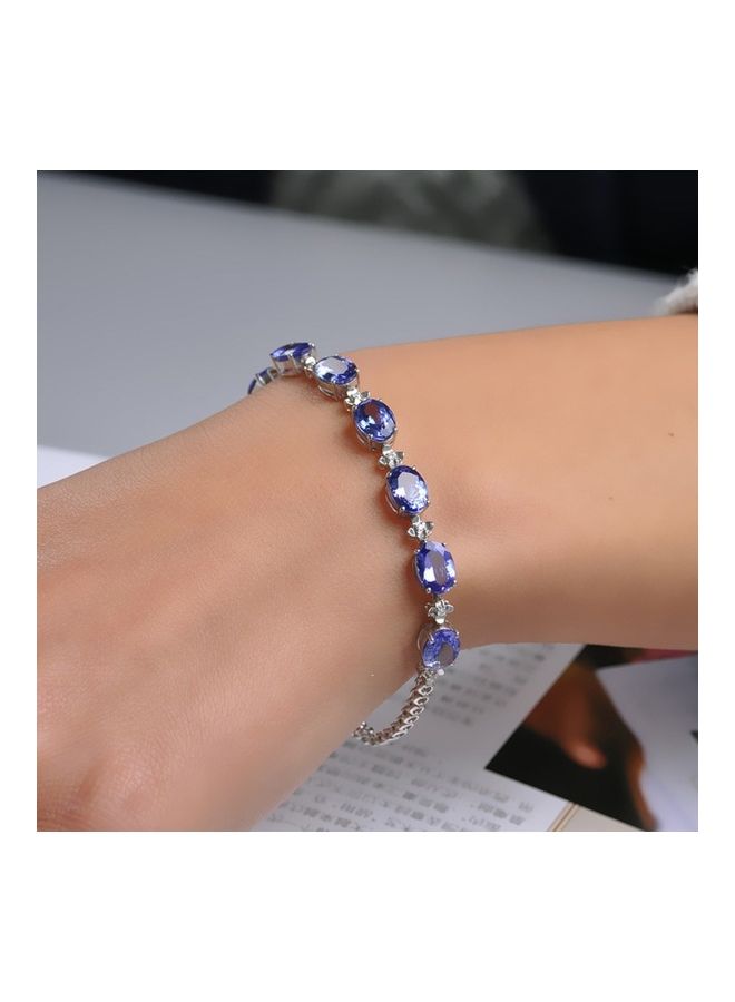 بيرفيي سوار أنيق مطلي بالروديوم من الزركون المكعب - Image 2